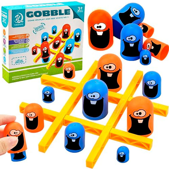 Gobble Tic Tac Toe