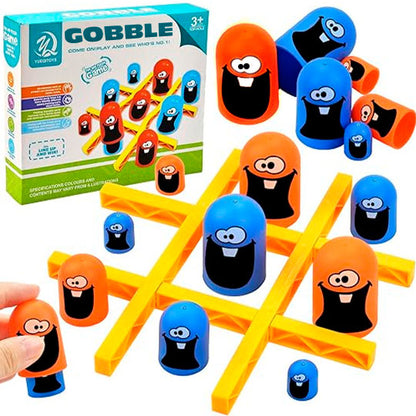 Gobble Tic Tac Toe
